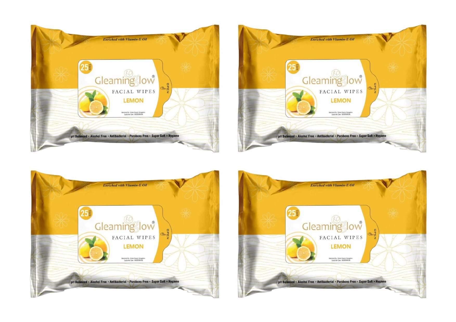 Purity Facial Cleansing Wipes for Unisex - 25 Pulls (each), Pack of 4-image-4