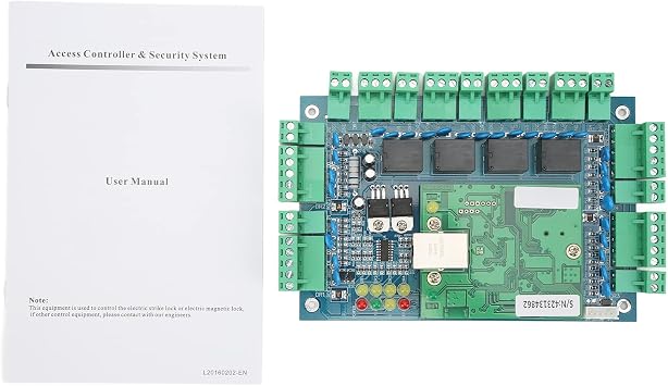 4 Door Access Controller Core with IP Mode Stable Access Control Panel Board, Remote Open