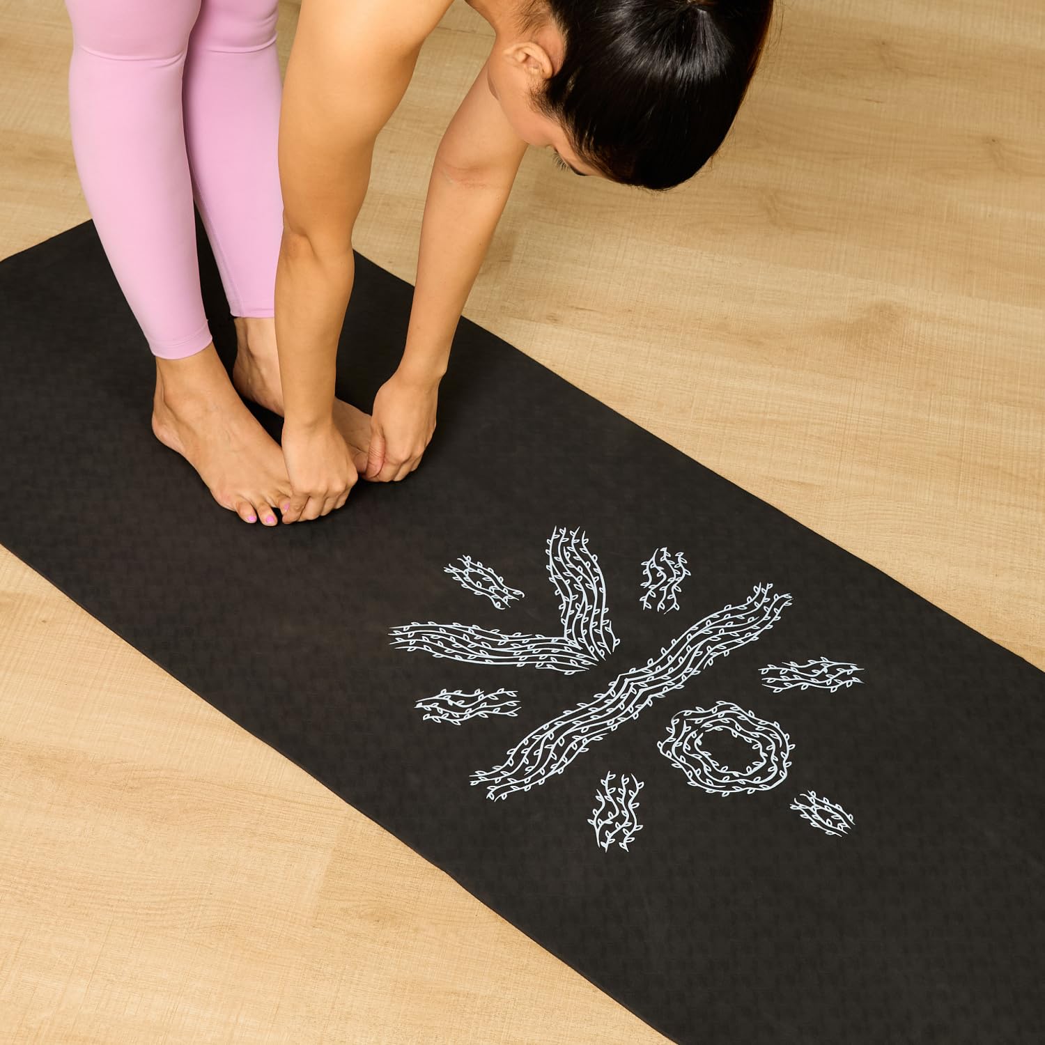 Buy CULT TPE Yoga Mat 6mm with Carry Bag & Strap – Eco-Friendly