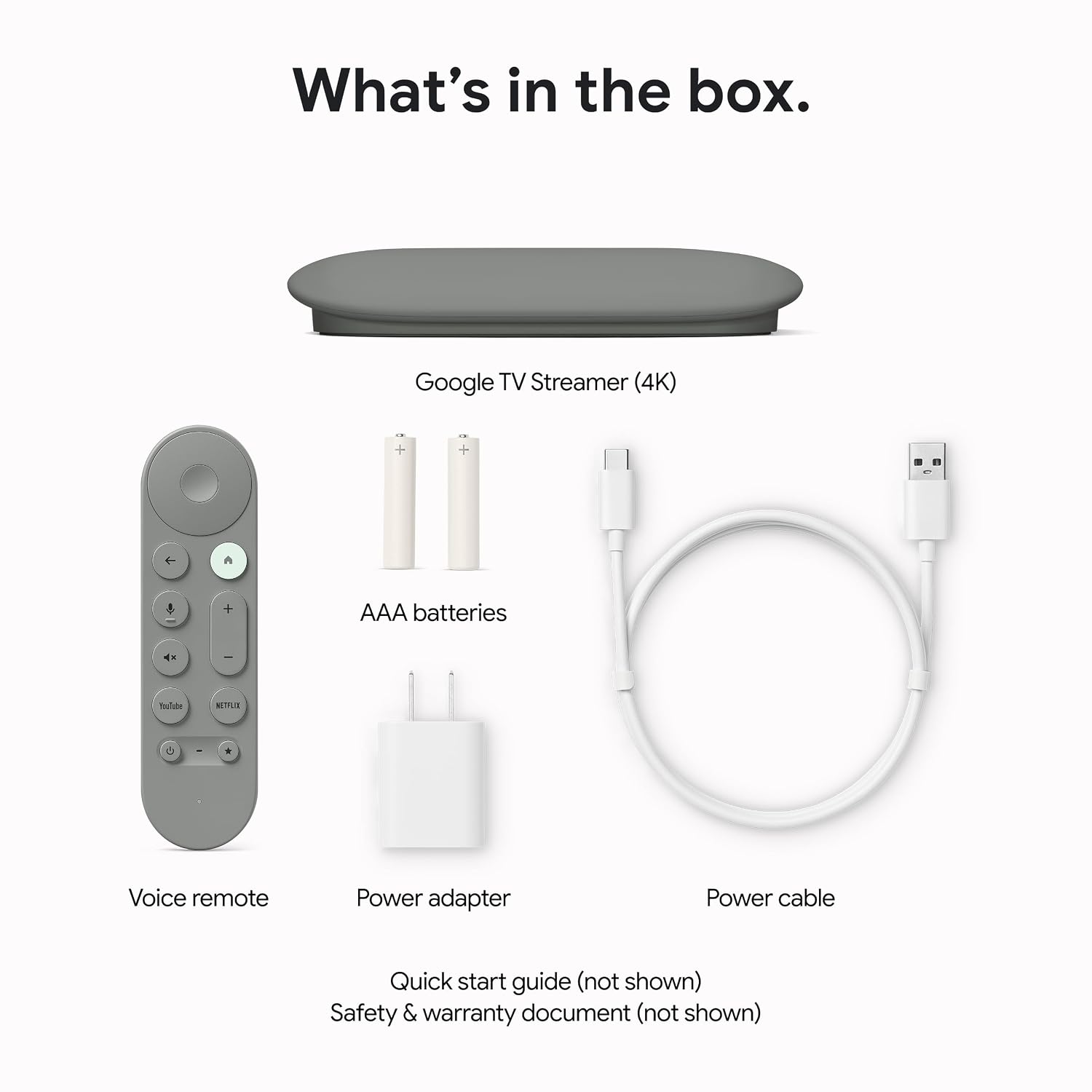 Google TV Streamer 4K - Fast Streaming Entertainment on Your TV with Voice Search Remote - Watch Movies, Shows, Live TV, and Netflix in 4K HDR - Smart Home Control - 32 GB of Storage - Hazel, view 10