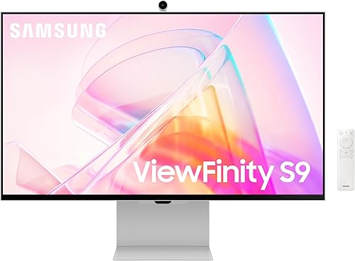 Miniatura 2 de Samsung Monitor de computadora ViewFinity serie S9 5K de 27 pulgadas, Thunderbolt 4, DisplayPort, pantalla mate, cámara Slimfit 4K, diseño delgado