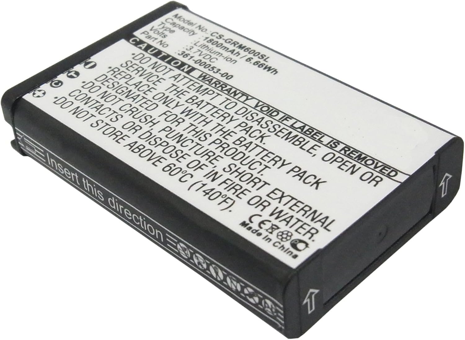 VI VINTRONS Battery Replacement Compatible for Garmin Alpha 100 Handheld, Montana 600, Montana 600T,