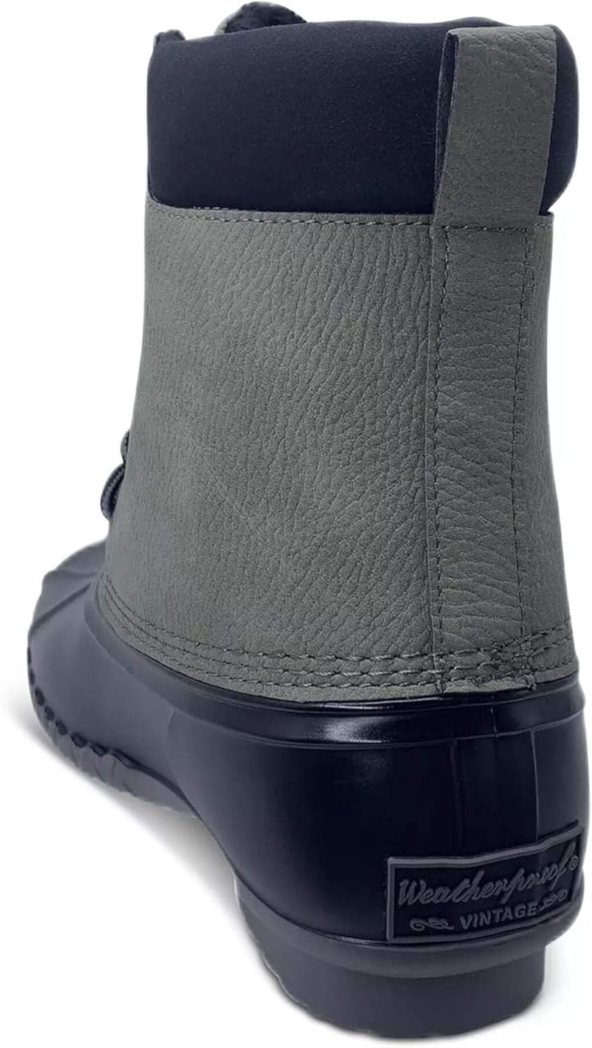 Weatherproof Vintage Men's Adam Duck Boots Shoes Gray Size 9M
