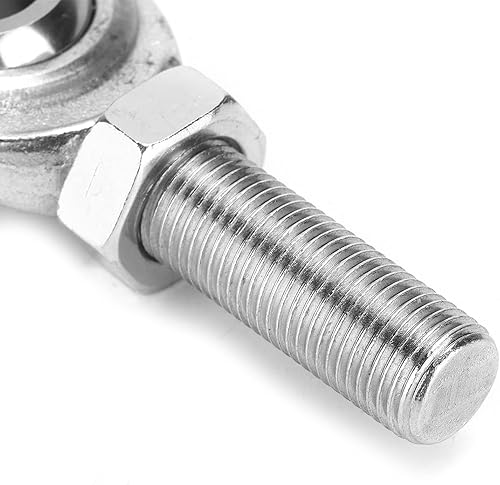 Miniatura 8 de Junta Heim de extremo de varilla, paquete de 2 juntas Heim de metal CMR8 de 12 pulgadas 12 pulgadas a 20 rosca RH macho junta universal para