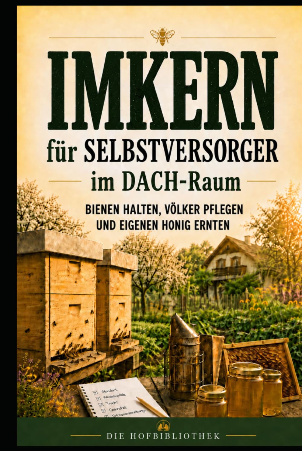 Imkern für Selbstversorger im DACH-Raum: Bienen halten, Völker pflegen und eigenen Honig ernten