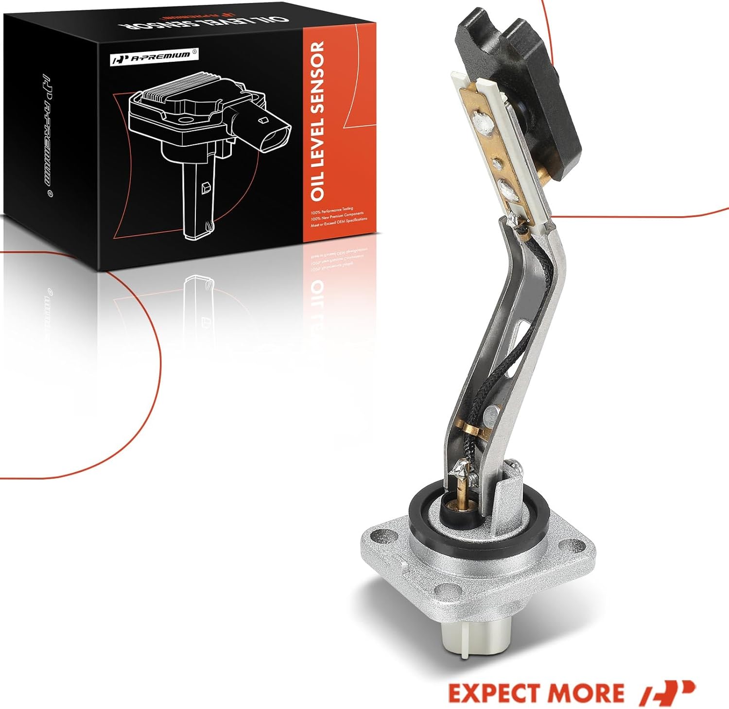 A-Premium Engine Oil Level Sensor Compatible with Lexus ES300 2001-2003, ES330 2004-2006