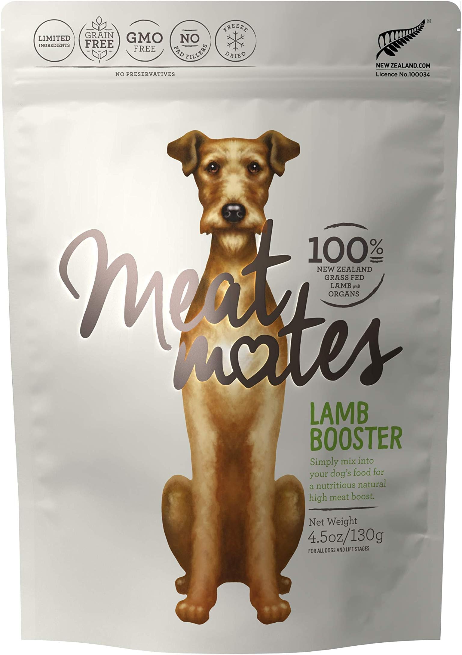 Meat Mates Booster, Grain-Free Freeze Dried Dog Food Topper