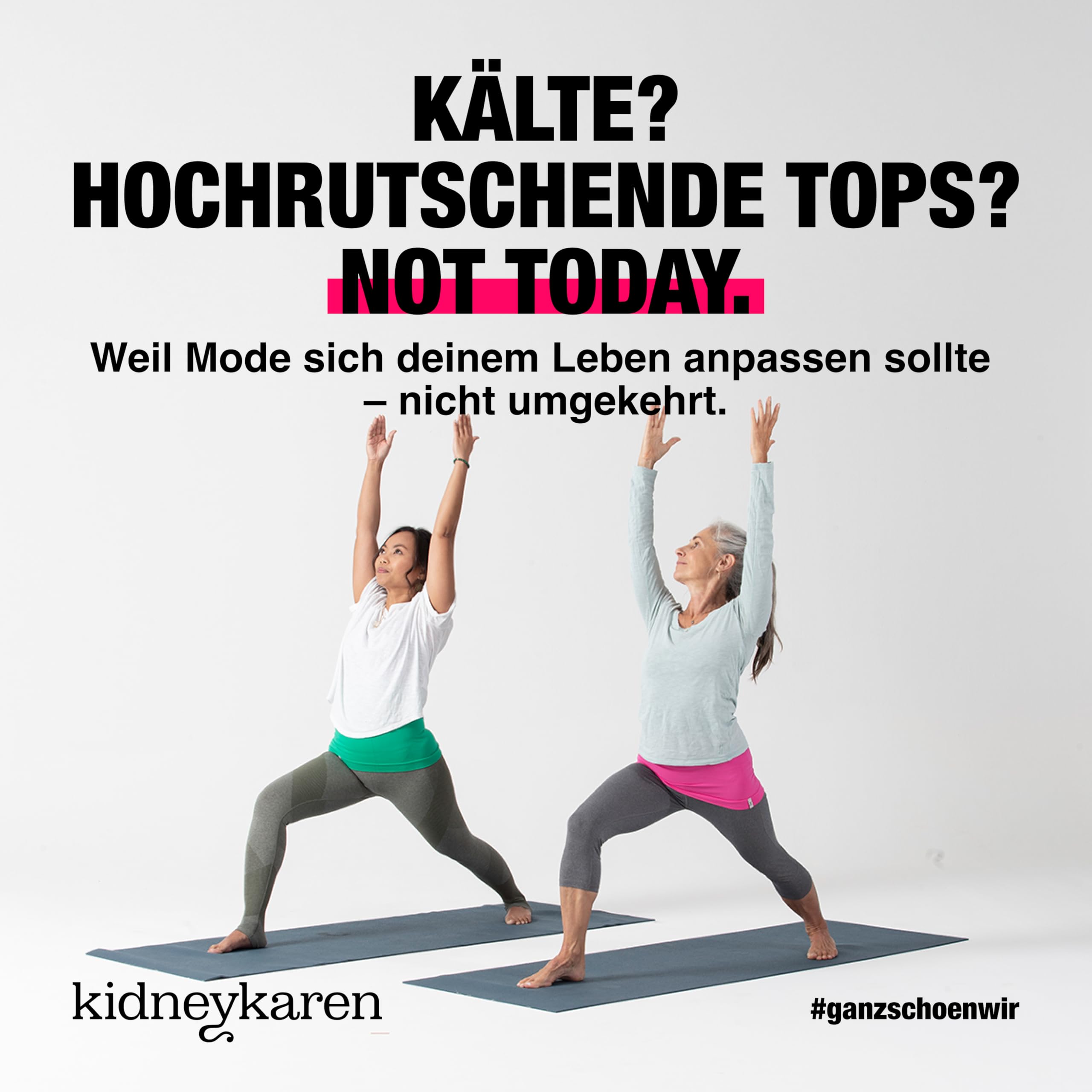 kidneykaren Basic-Tube M Grey Melange