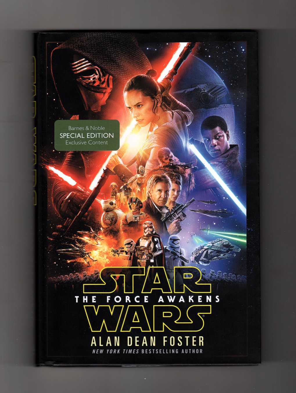 Cover of Star Wars - The Force Awakens - B & N Special Edition with Exclusive Content. ISBN 9781101885550 / First Edition & Printing