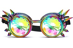 Kaleidoscope Rave Goggles for Vibrant Visuals