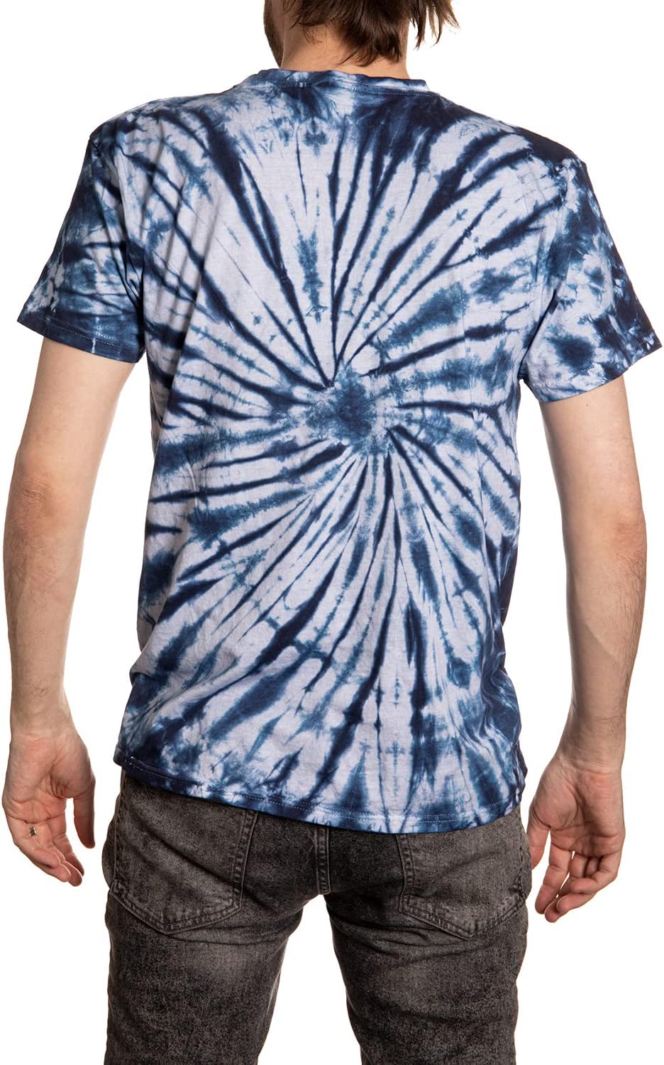 Calhoun NHL Surf & Skate Mens Spiral Tie Dye T-Shirt – The Sunset Collection - Image 3