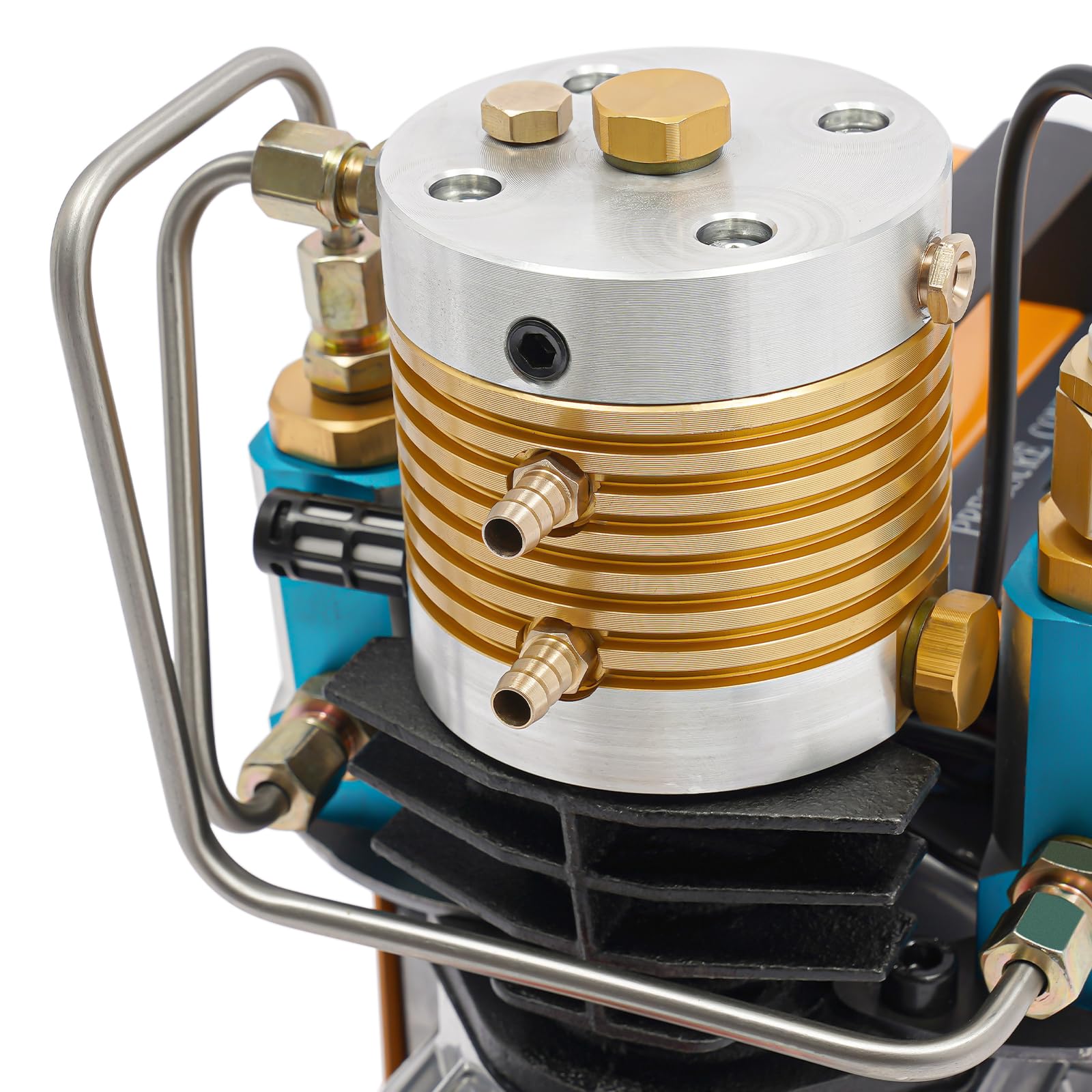 Compresor PCP, compresor de aire de alta presión de 30 MPa, 1800 W, 2800 rpm, bomba de compresor de aire, volumen de inflado 26,42 gal/min, compresor de inmersión para inflar neumáticos, pistola de