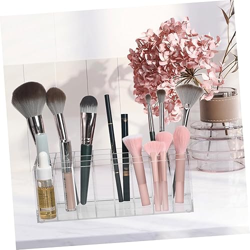 Miniatura 7 de Ipetboom 24-Compartment Acrylic Lipstick Rack Desktop Makeup Organizer for Lip Gloss and Lipstick Storage for Vanity and Dresser