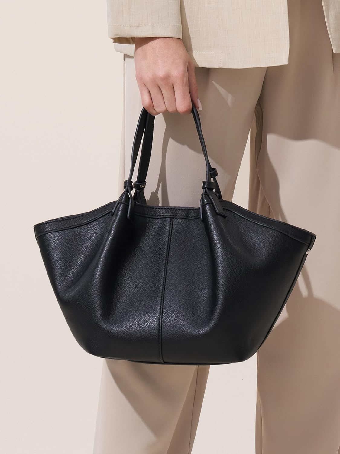 CHUNLI Trendy Top Handle Tote Bags for Women with Large Capacity, Ideal Purses and Shoulder Handbags for Work and Casual