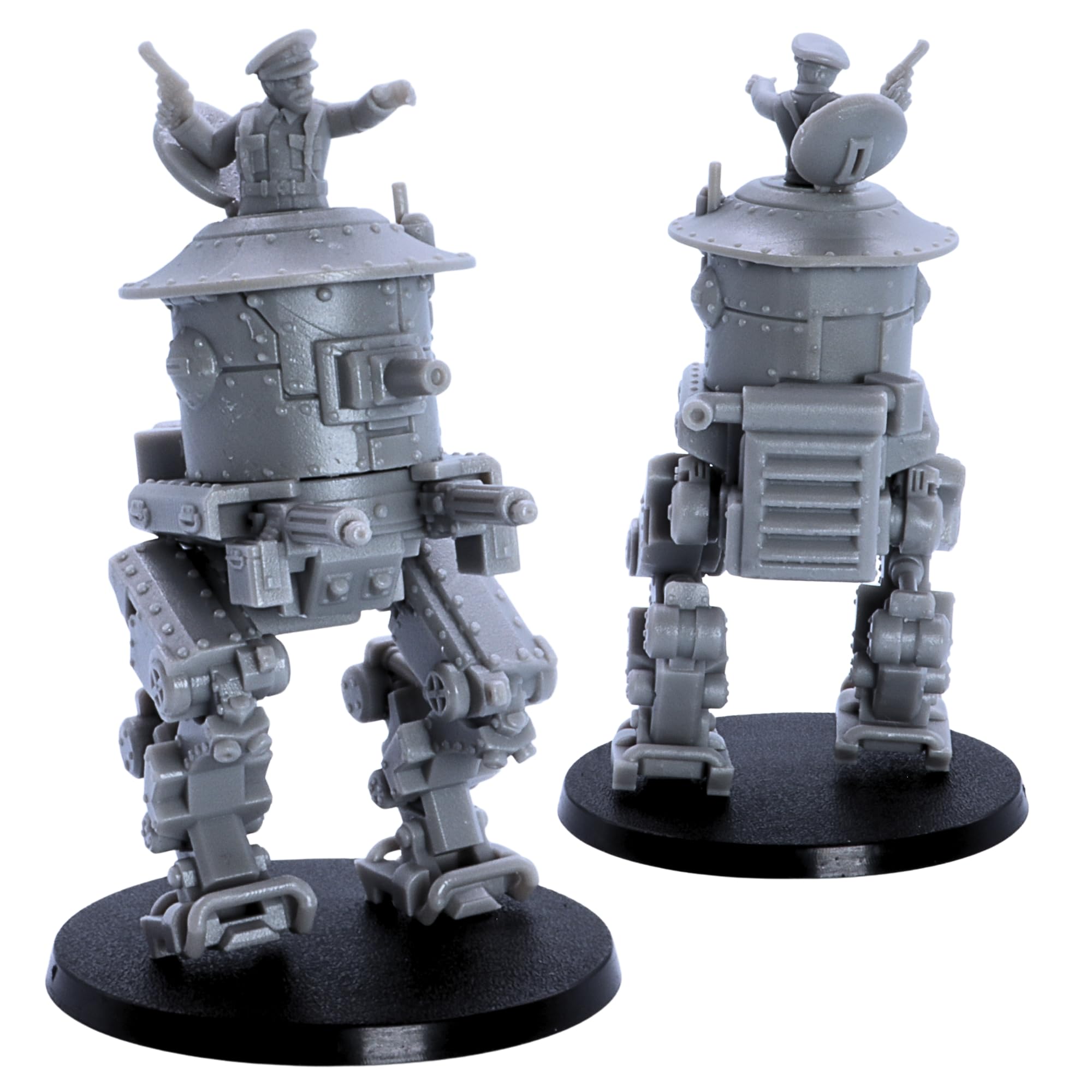 British MK1 Sentinel Heavy Tank  1 Steampunk War Vehicle Miniature | 32mm WW2 Wargaming Model | Tabletop Wargames, Dieselpunk, Steampunk | Kyoushuneko Miniatures Licensed | Resin Unpainted Kit Gamers