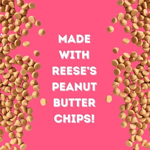 Miniatura 4 de Kit de hornear galletas de Reese's de San Valentín, sartén en forma de corazón con mezcla y chips de mantequilla de maní, gran regalo para