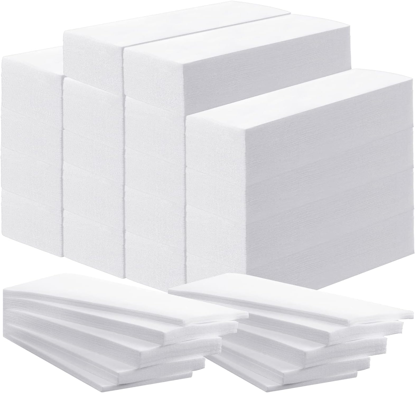 2000 Pcs Large Non Woven Wax Strips for Hair Removal Face