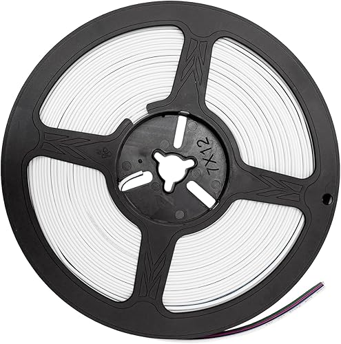 Miniatura 4 de WESIRI Cable de extensión eléctrico de 32.8 pies32.8 ft, 5 pines, 20 AWG, cable de línea de 5 conductores, cable de conexión para 5050 RGBW luz de