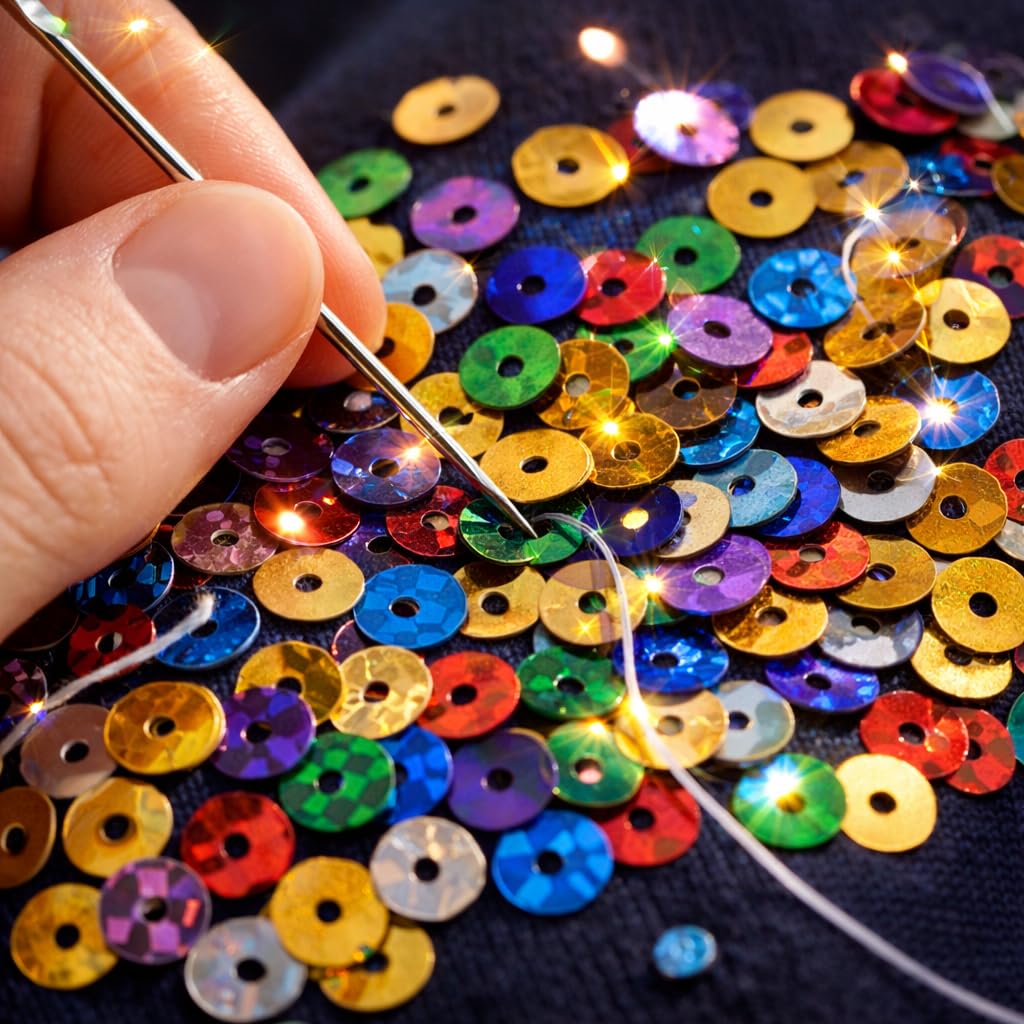 Decoratieve Ronde Plastic Pailletten – 10 Mm DIY-kralen, Glanzend En Veelzijdig, Ideaal Voor Sieraden, Kleding, Danskleding En Hoeddecoraties (goud, 20 G)