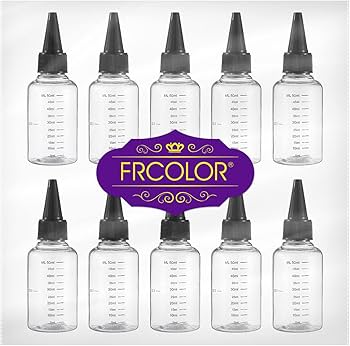 Amazon.co.jp: Frcolor ドロッパーボトル 60ml 小分けボトル 滴
