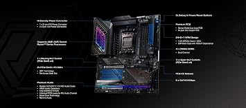 ASRock AMD X870E Taichi AM5 DDR5 PCIe 5.0 E-ATX Motherboard