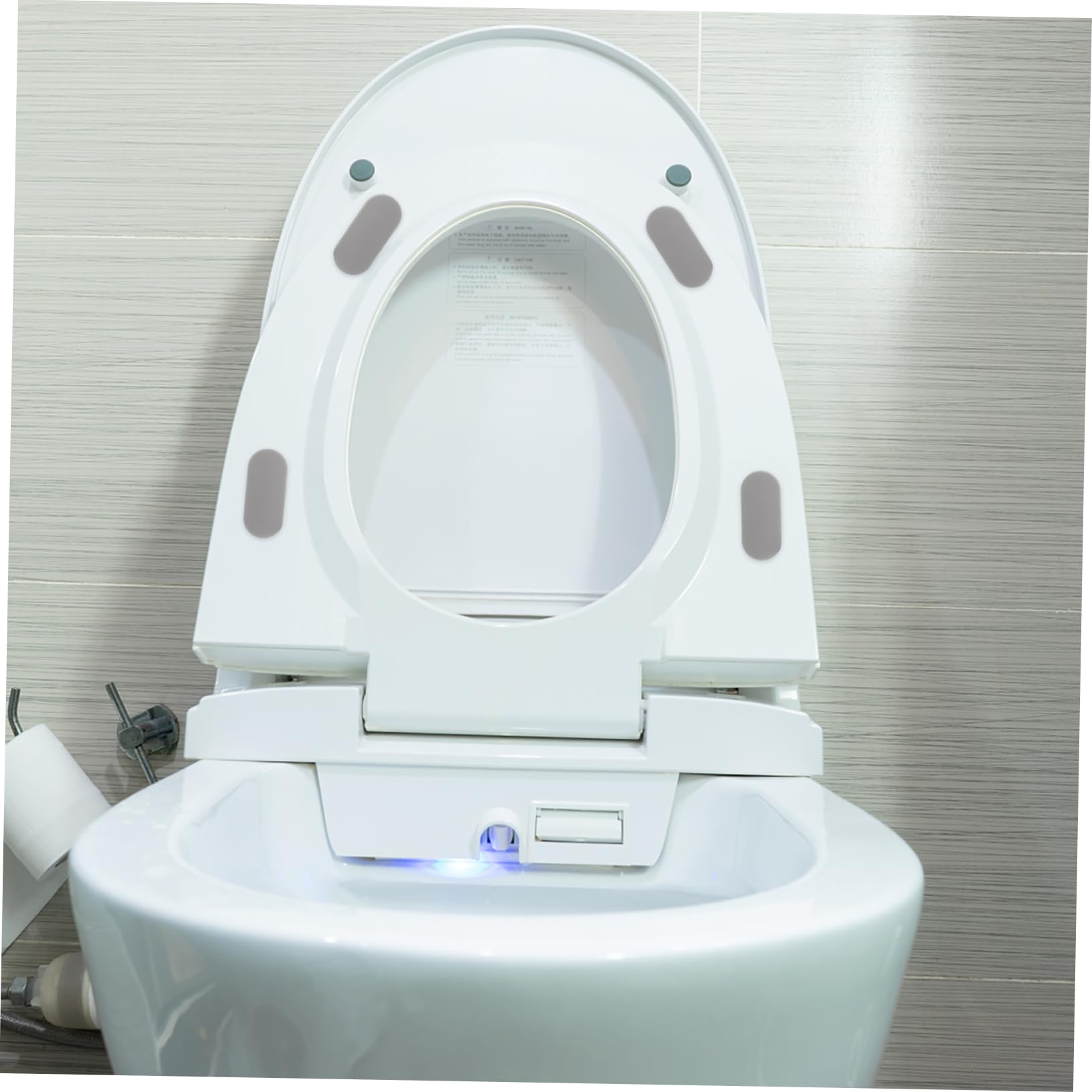 Lot De 5 De Blancs Pour Abattant De Toilette 4 Pièces X 5 Pièces