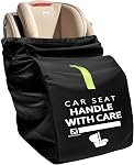 Sac de voyage pour sièges auto: Sac de transport pour avions Universal Fit Portes pour bébés Booster Convertible Sièges de voiture comme Graco, Nuna, Doona, Cosco, Baby Travel Essentials for Flying, Gate & Vérification des bagages