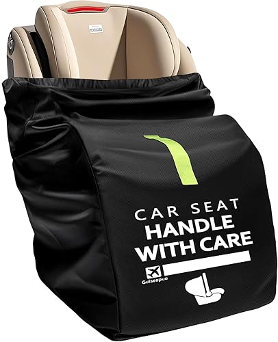 Guiseapue Bolsa de viaje para asiento de automóvil para avión: bolsas de asiento de automóvil para viajes aéreos para todos los asientos