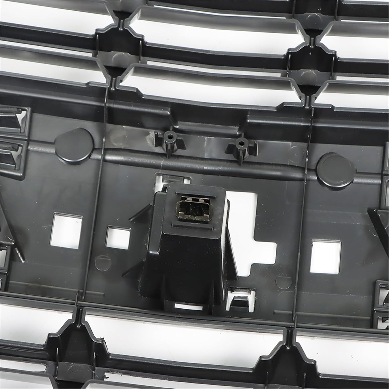 Front Grille Bumper Hood Mesh Grill Black Replacement for 2019-2022 Silverado 1500