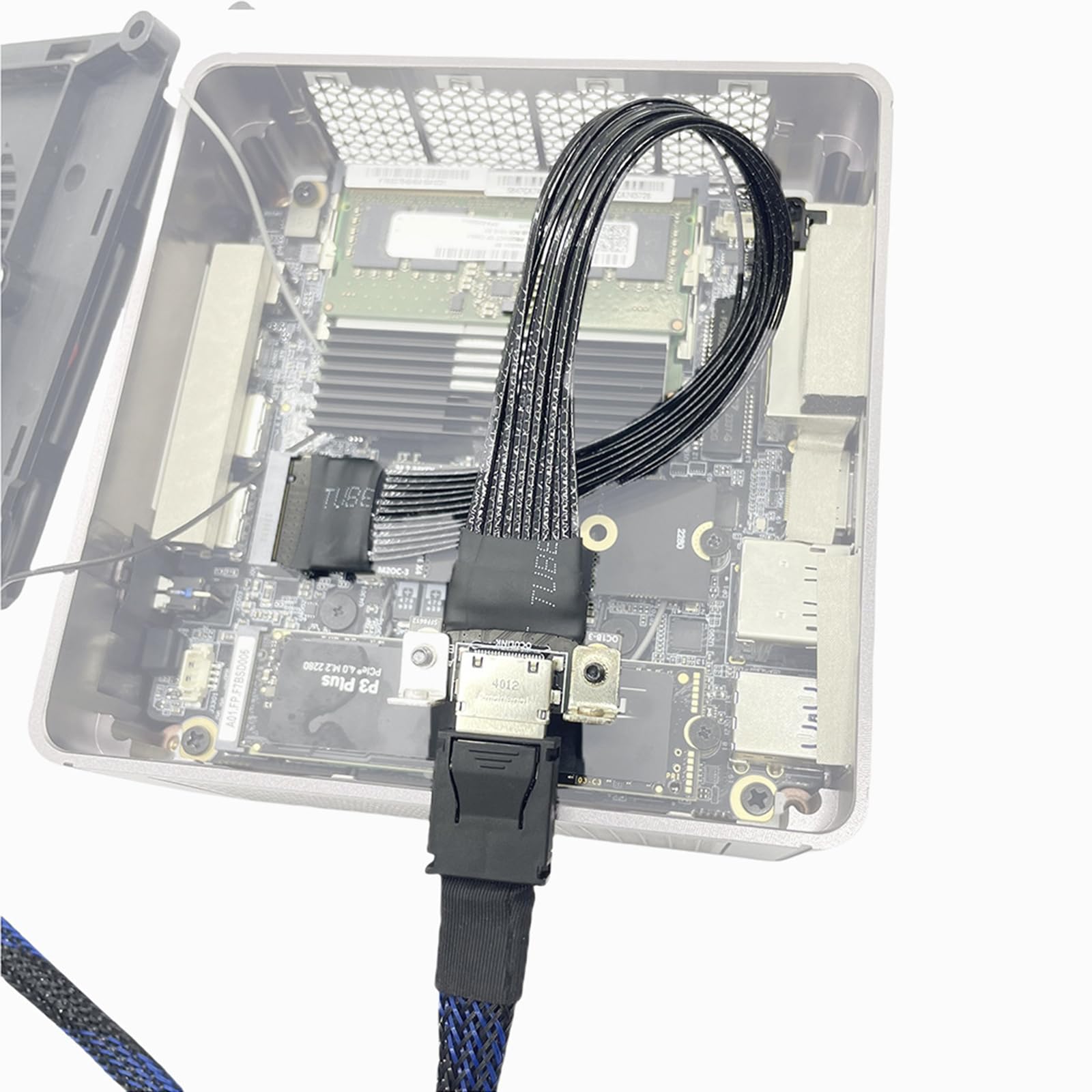 NVME Carte graphique externe GPU Dock Carte d'extension PCIE 4.0x4 Support EGPU pour ordinateur portable avec graphiques externes 64 Go