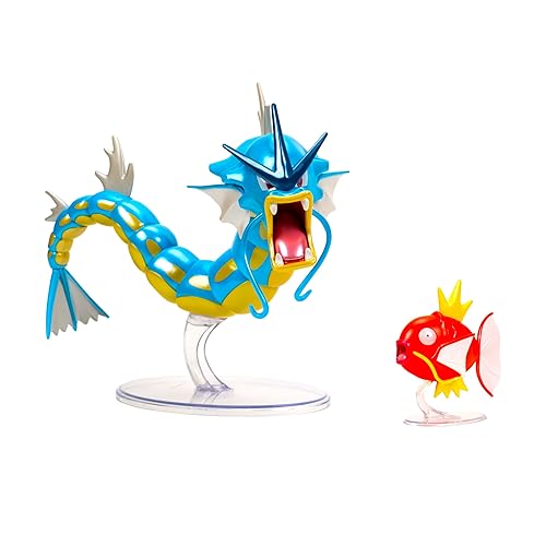 Pokemon Select Evolution Pack - Features 2-Inch Magikarp and 12-Inch Gyarados Battle Figures with Exclusive Finish