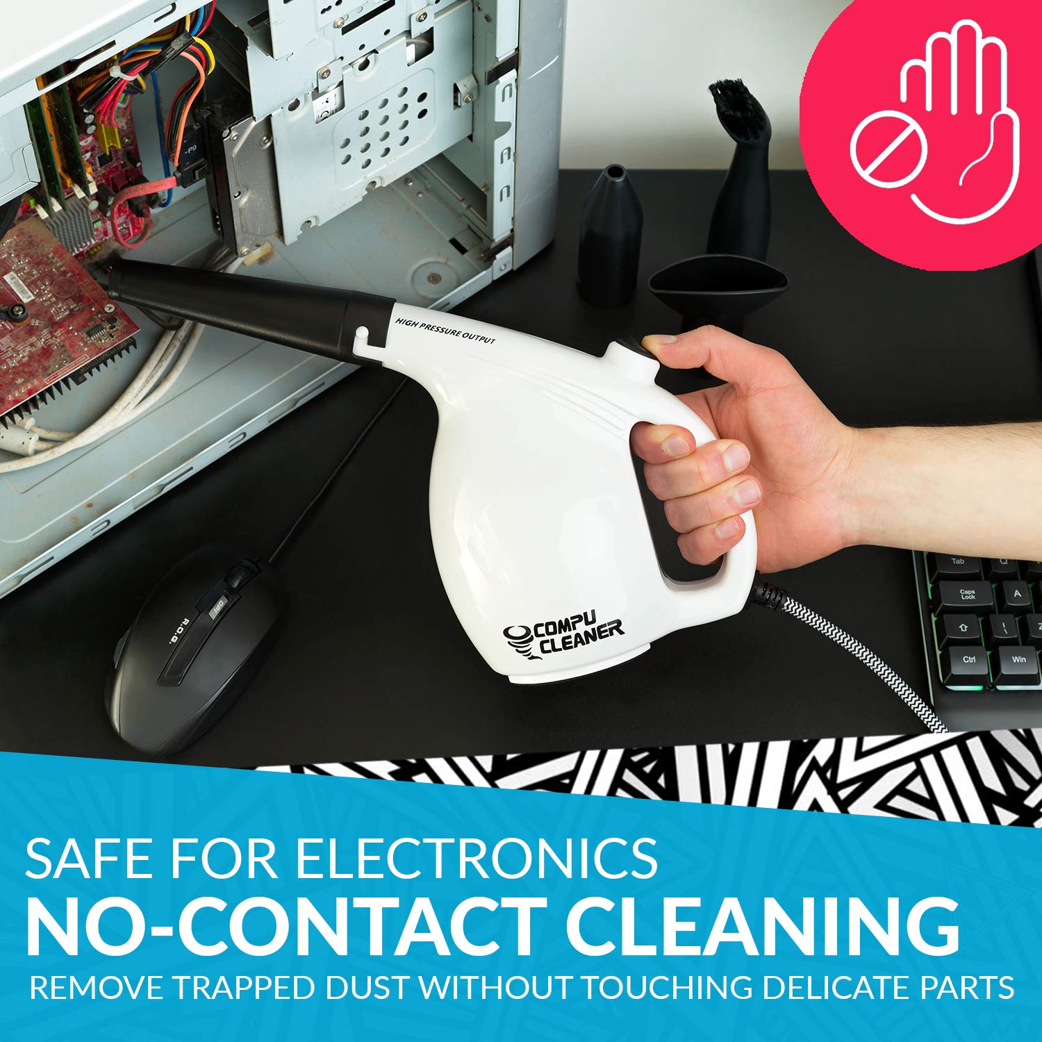 IT Dusters CompuCleaner Original Electric Air Duster Blower for PC