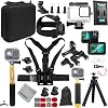 Gurmoir Accessories Set Kit with Waterproof Case for Go Pro Hero 13 12 11 10 9 Black, Underwater Diving Housing Floating Hand Grip Screen Protector Bundle Pack for GoPro 13 12 11 10 9 CameraDT13