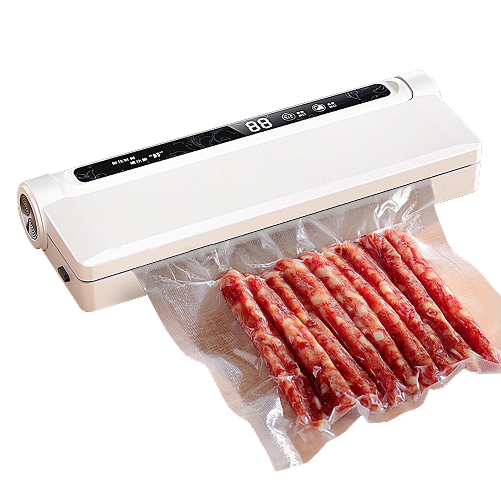 Vacuum Sealer Machine with Auto Bag Detection, 2X Faster Sealing, Marinator Function for Meat & Fish, Energy Saving
