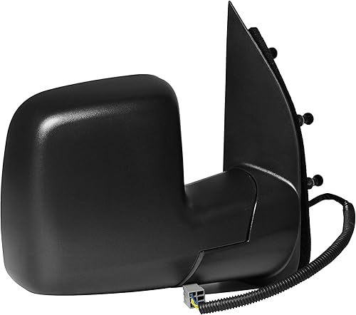 Miniatura 4 de Dependable Direct Espejo retrovisor lateral texturizado para el lado del pasajero compatible con Ford E-150 E-250 E-350 E-450 Super Duty 2010-2014 -