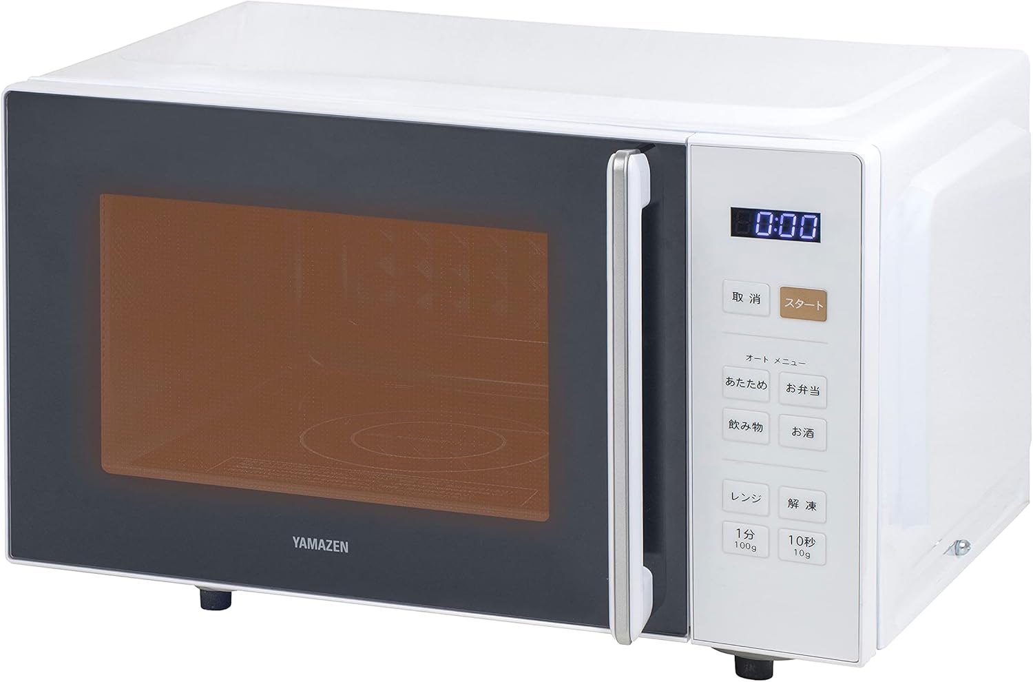 Amazon.co.jp Yamazen PRWF180(W) Microwave Flat, 4.8 gal (18 L), Hertz