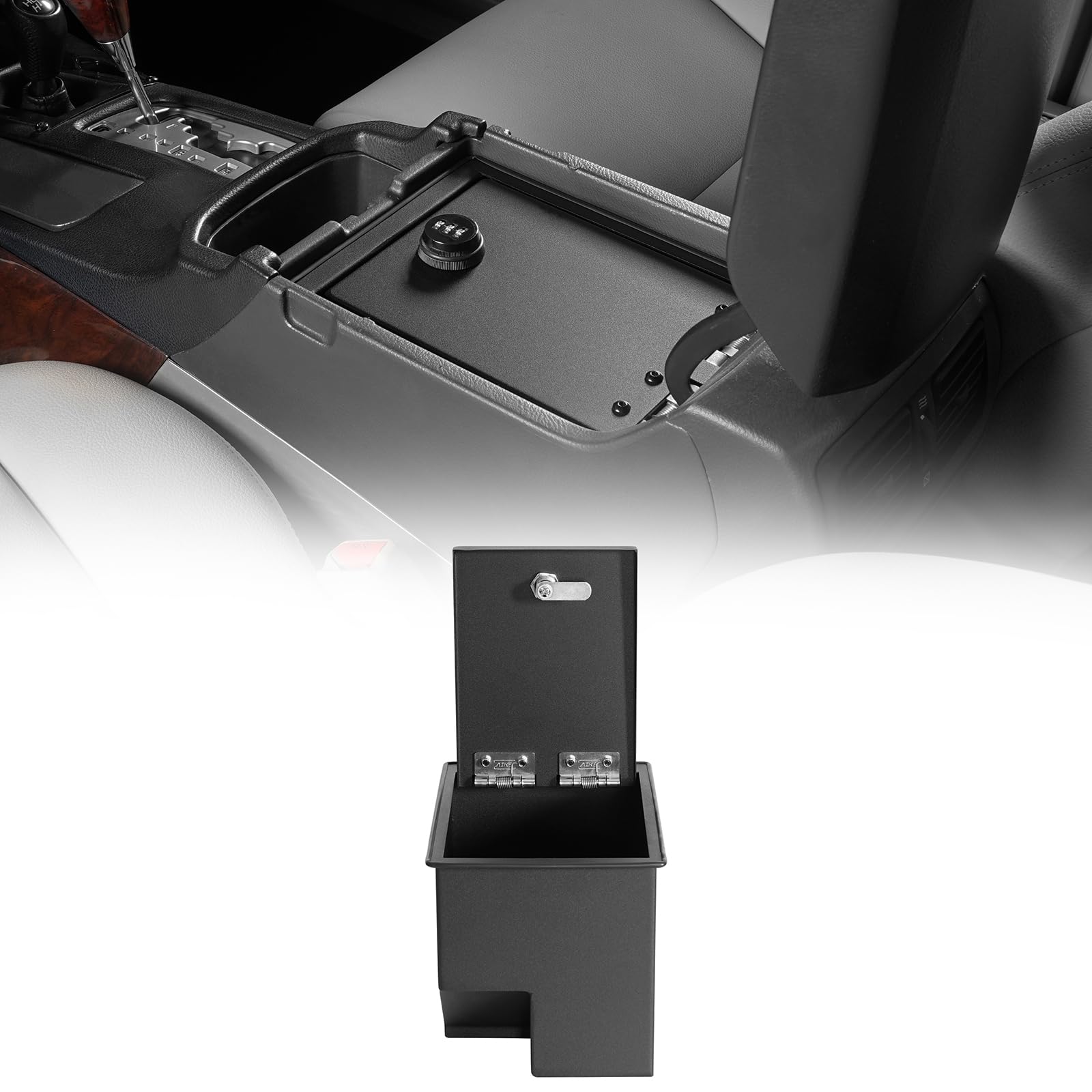Amazon.com: Hooke Road Center Console Safe Lockbox for 2003-2009