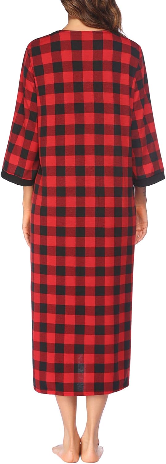 Ekouaer Robes for Women Zipper Robe - Image 4