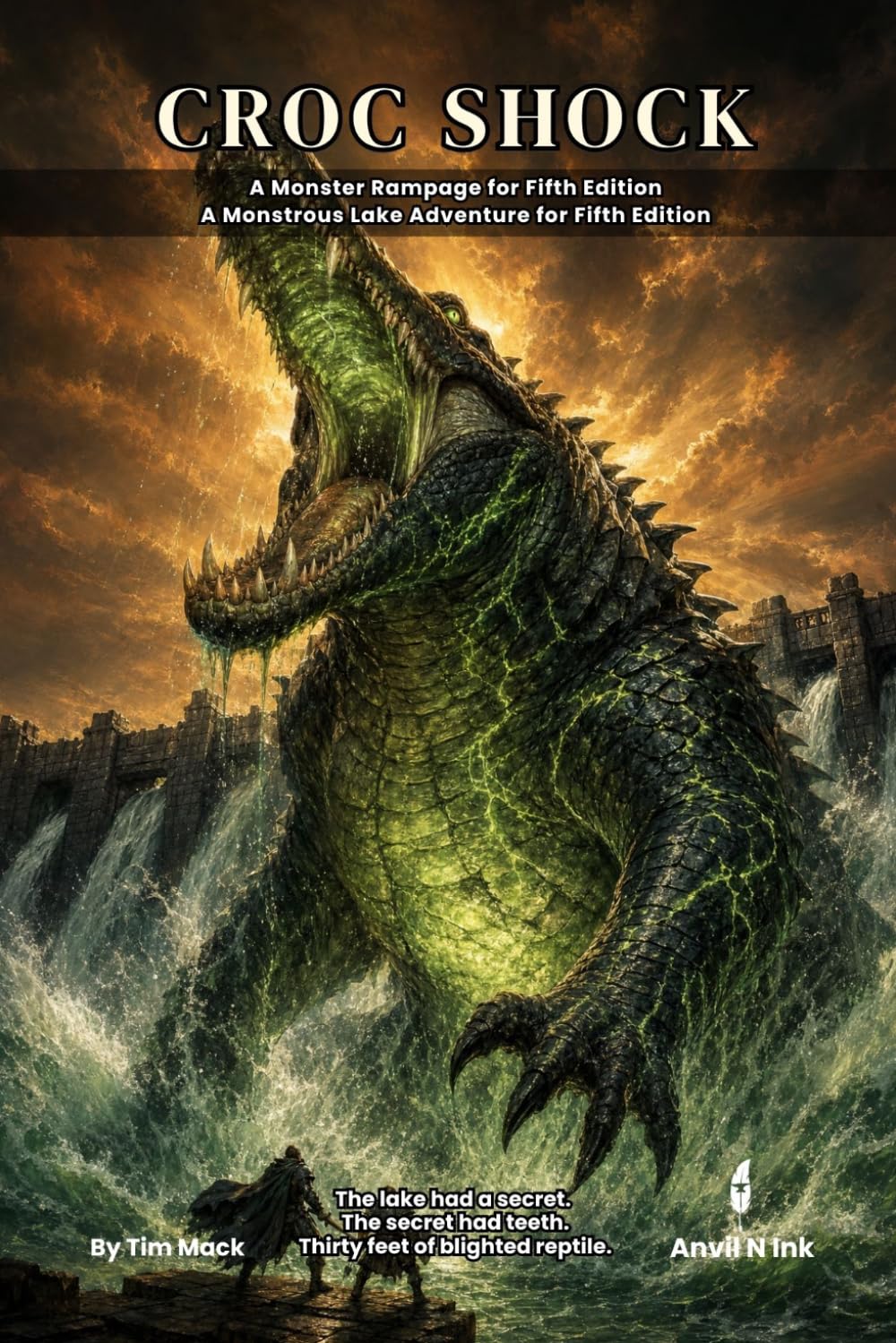 Croc Shock: A Giant-Alligator Creature Feature: A 5e One-Shot Adventure for Small Groups — 2–3 Players, Levels 2–3, Zero Prep & GM-Ready: 69 (The Ready Adventure Series)