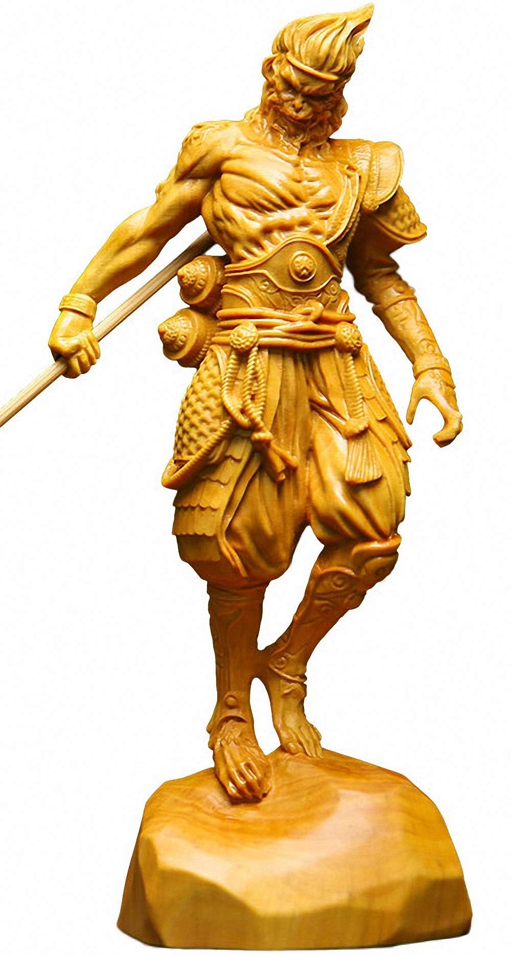 GUOBOTT Hand-Carved Sun Statue (6") - Decor Art Exquisite Choice