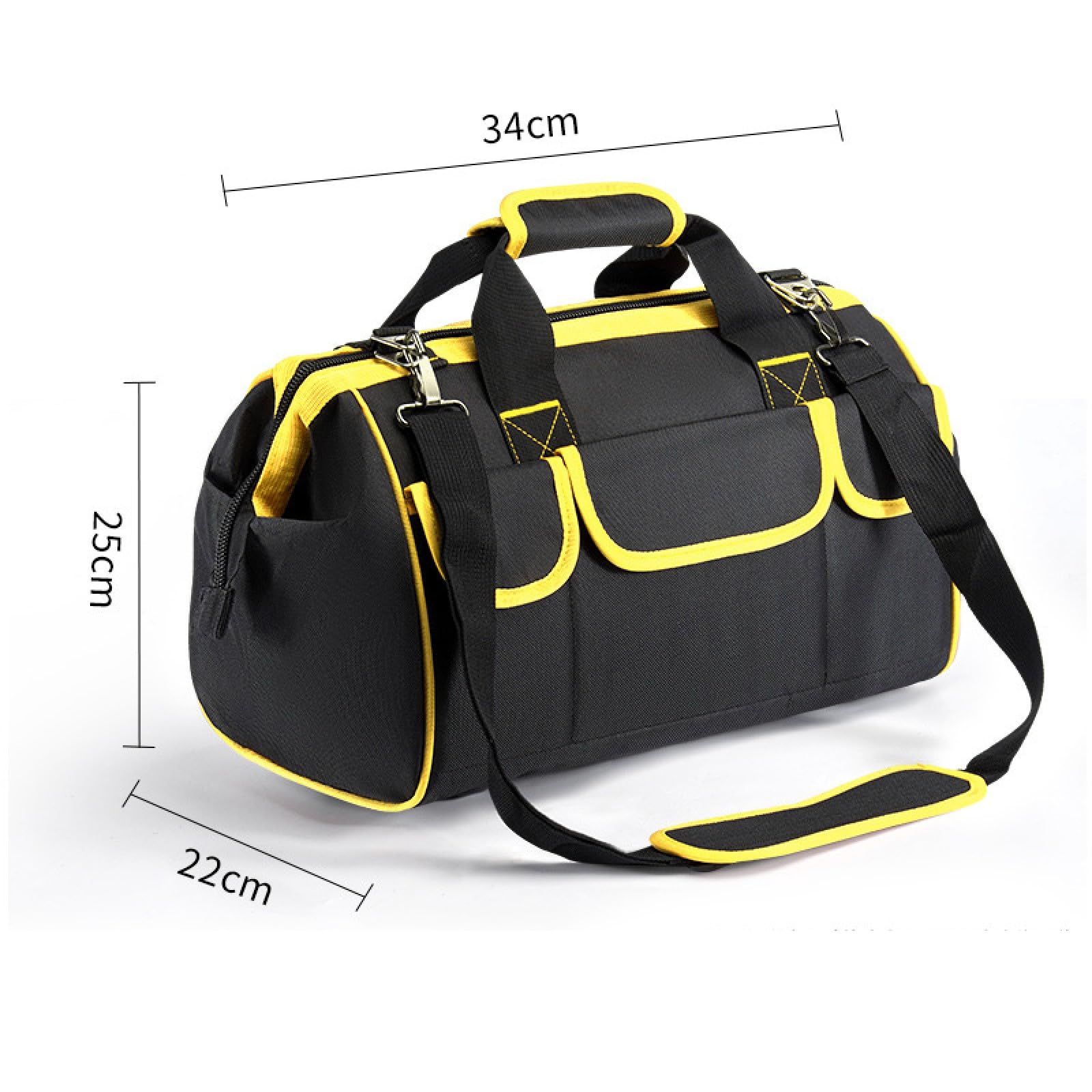 Bolsa de herramientas para electricista, organizador multifuncional, Bolsa de Herramientas, Bolsa Organizadora de Herramientas, Bolsa de Herramientas Multifuncional(amarillo)
