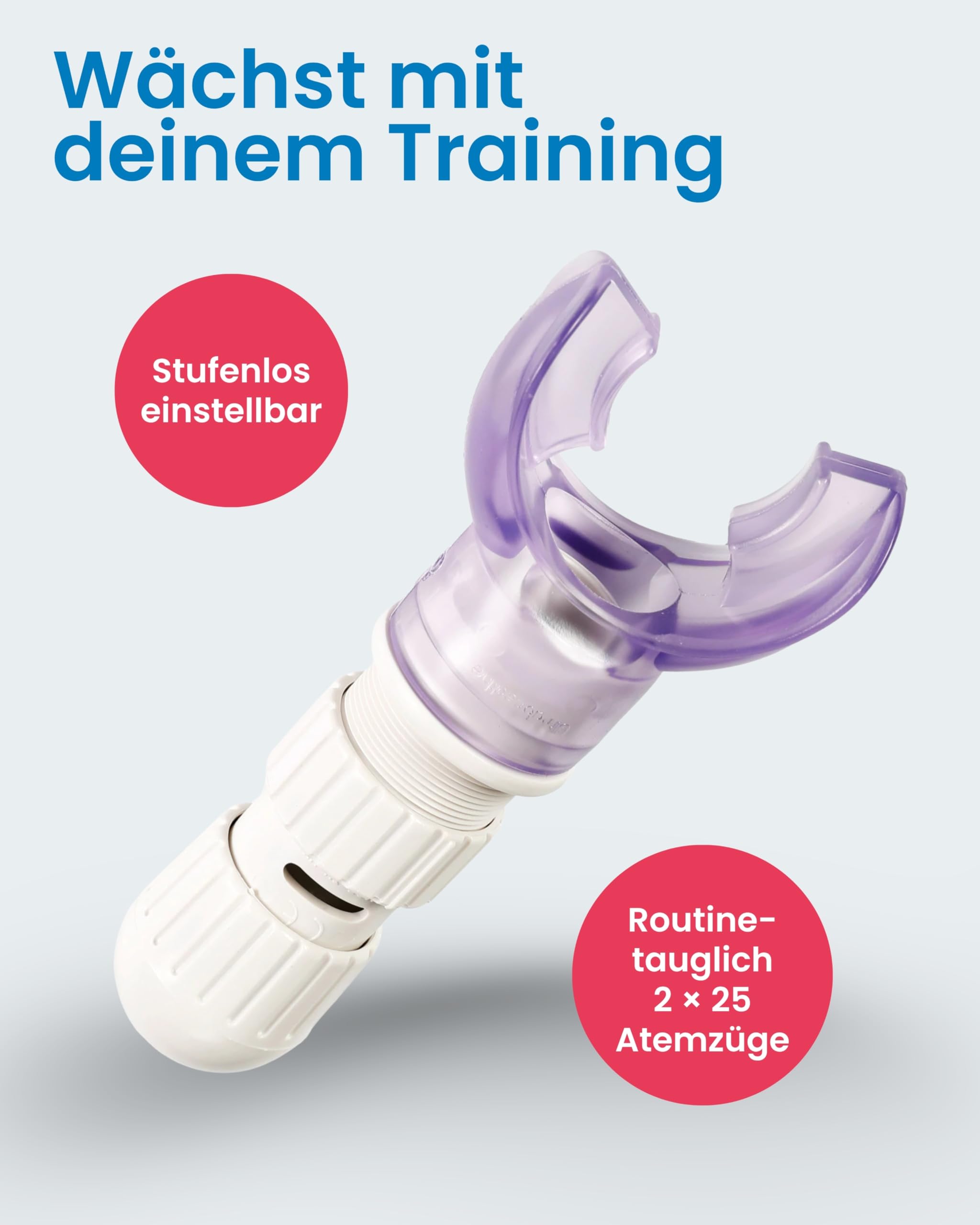 Sport-Tec Ultrabreathe Atemtrainer Atemtraining Lungentrainer Lungentraining