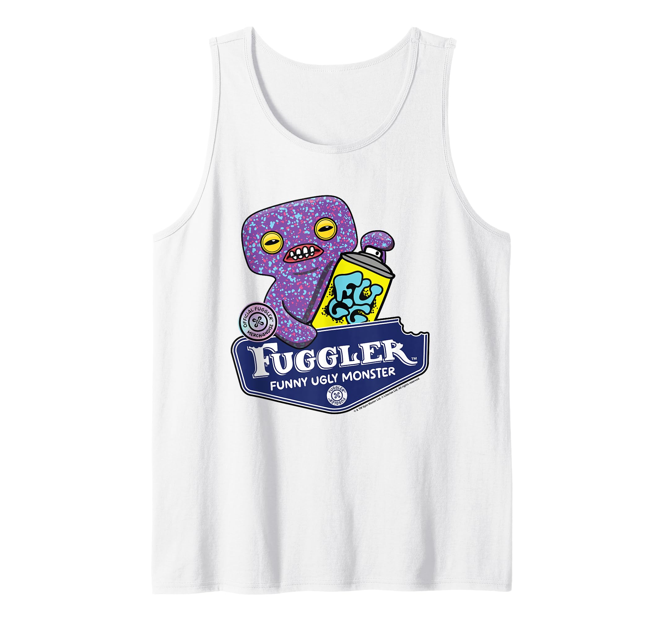 Fuggler Squidge Funny Ugly Monsters Tank Top