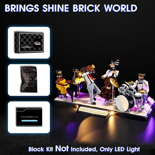 Miniatura 24 de Vaodest Luz LED para modelo Lego 21326, diseño y configuración compatible con el modelo 21326 (solo luz LED, no kit de bloques de construcción)