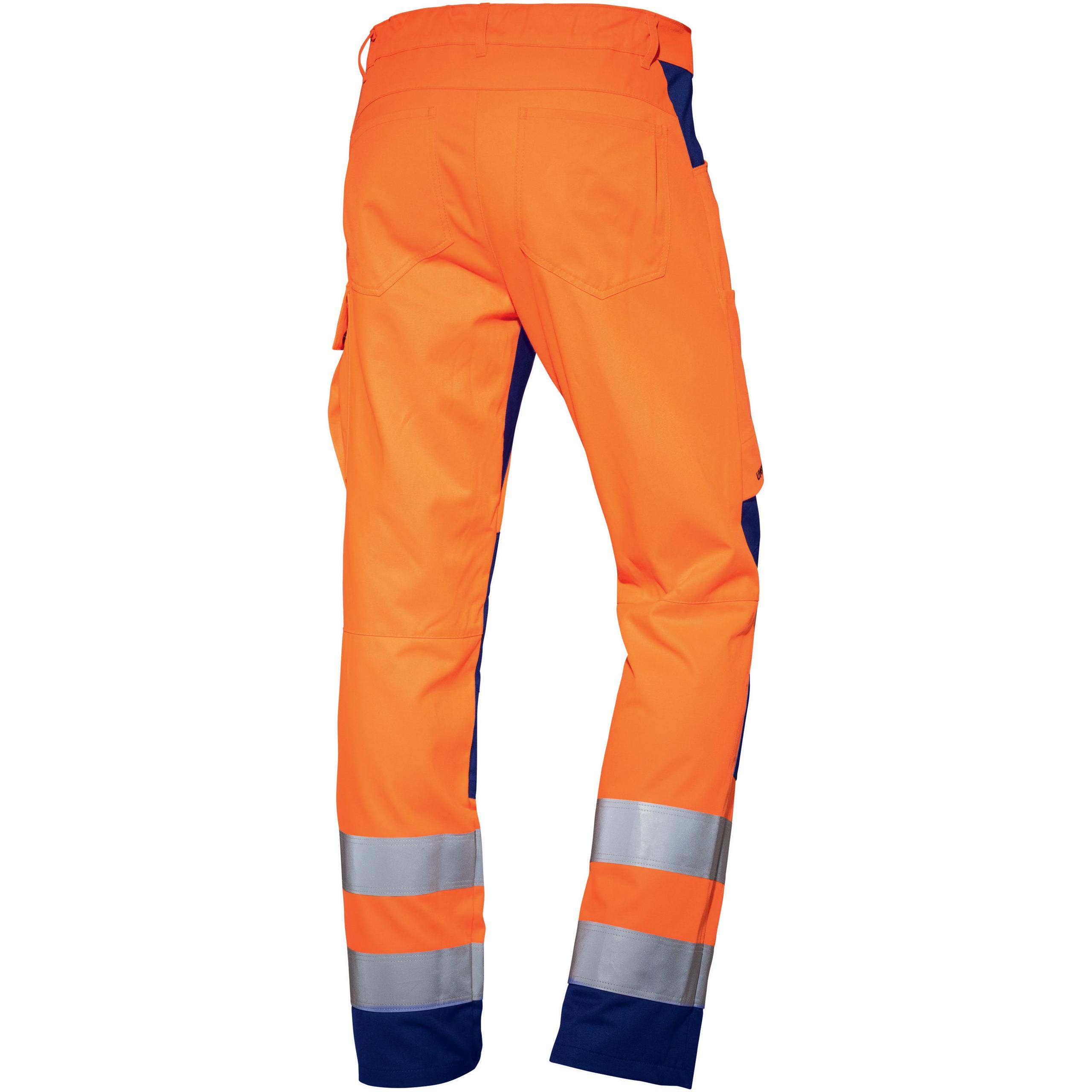 Uvex Suxxeed Construction - Orange Herren-Arbeitshose - Warnschutz 52