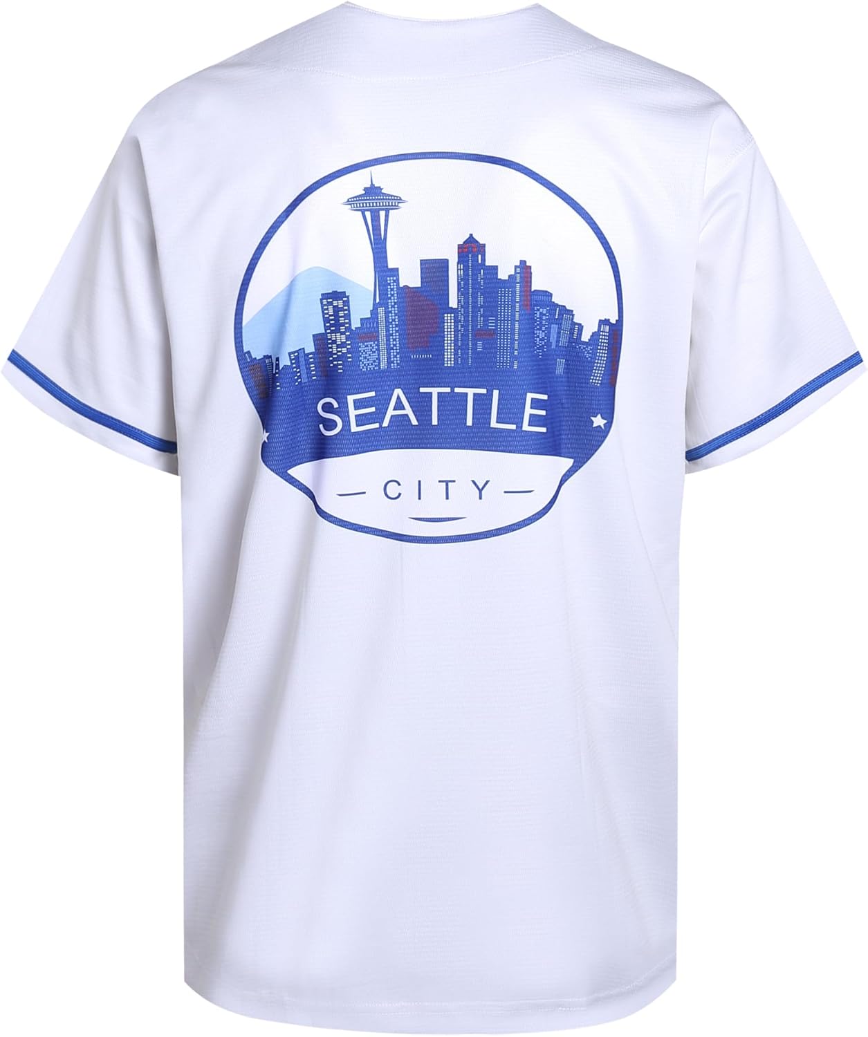 DEHANER City Baseball Jerseys for Men Women Button Down Casual Shirts Streetwear Outfits Fans Tops - Image 3