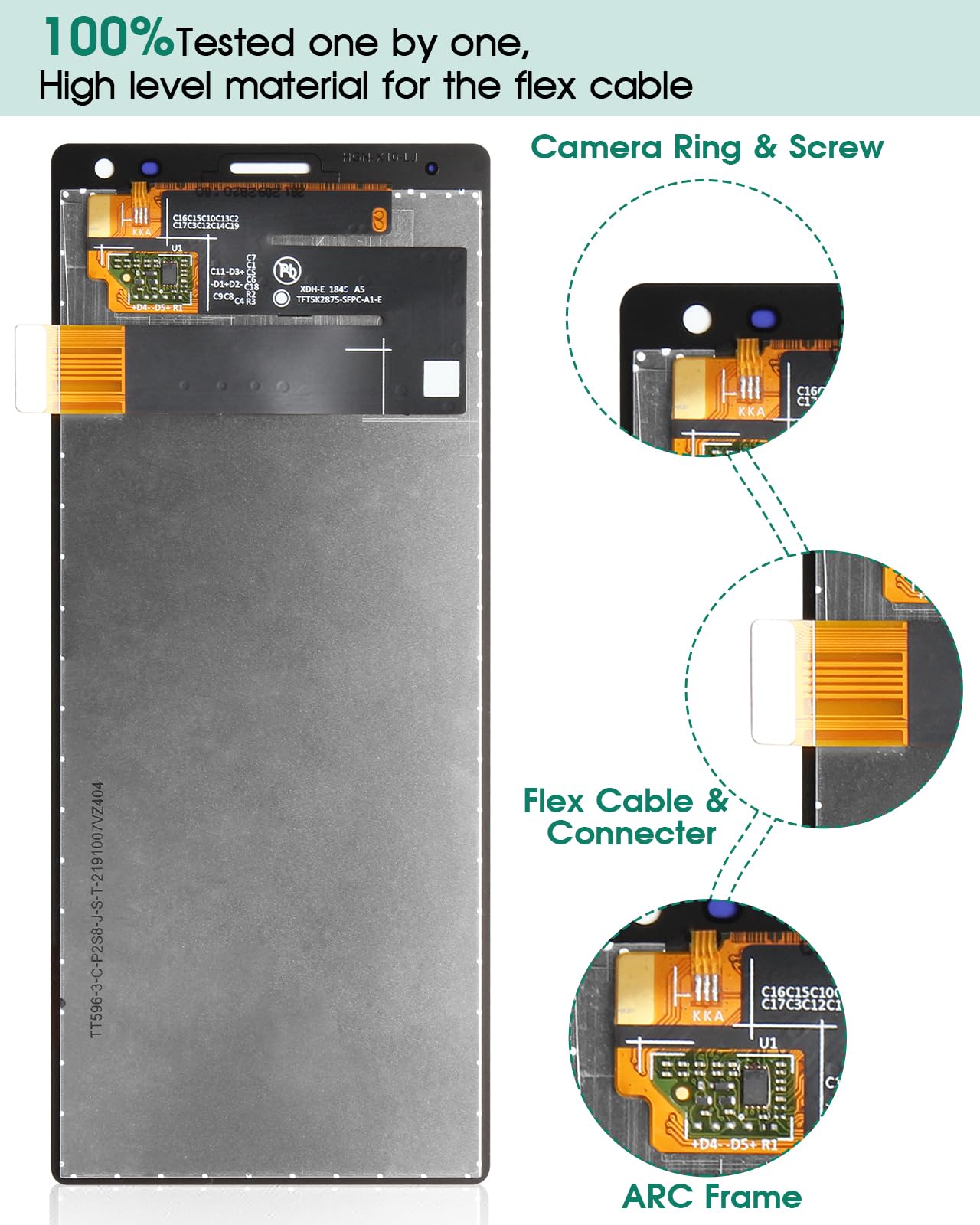 Amazon.com: Screen Replacement for Sony Xperia 10 XA3 I3123 I3113