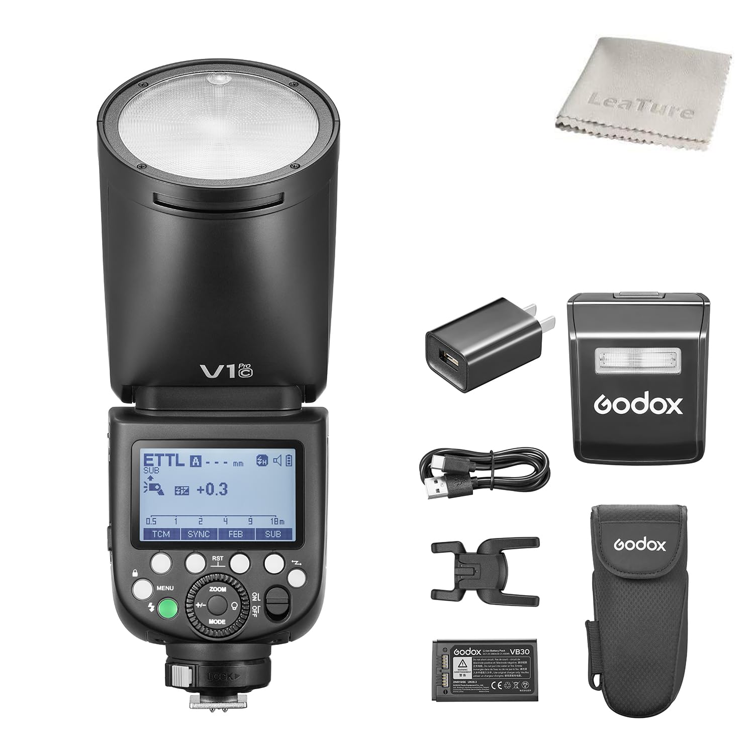 Amazon | Godox V1Pro-C ストロボ フラッシュ スピードライト キャノン 
