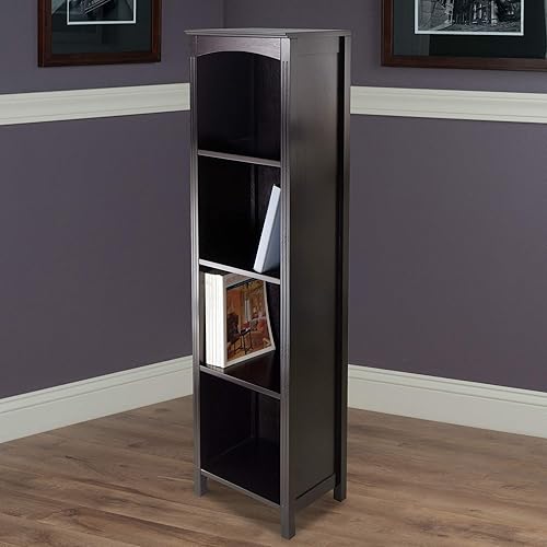 Miniatura 4 de Winsome Estantería Terraza, sin cesta, Espresso