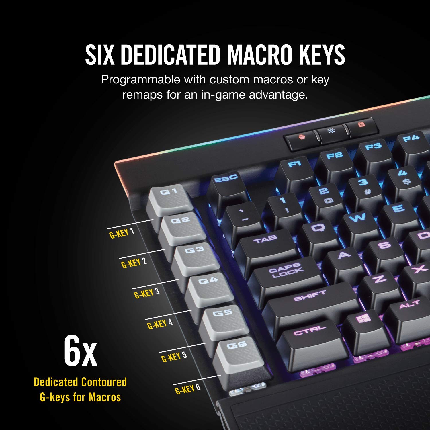 Amazon.com: Corsair K95 Platinum RGB Mechanical Gaming Keyboard